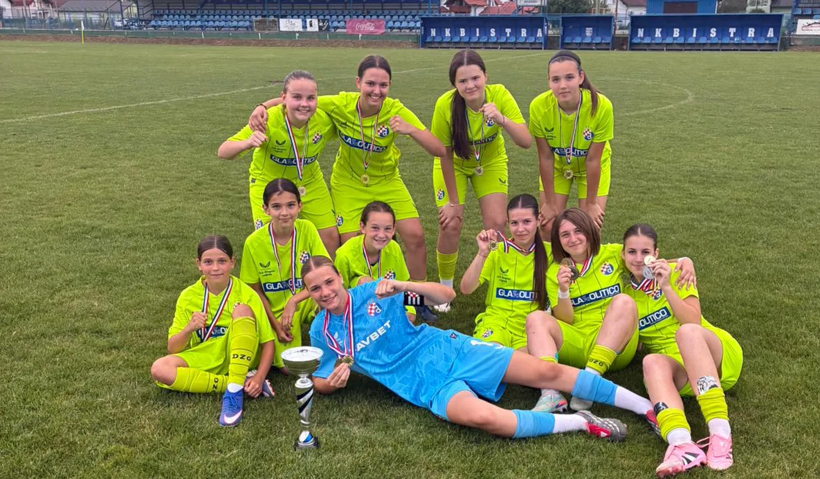 Pionirke ŽNK Dinamo Zagreb osvojile Bistra Girls Cup!